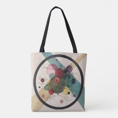 Wassily Kandinsky Circles In A Circle Tote Bag