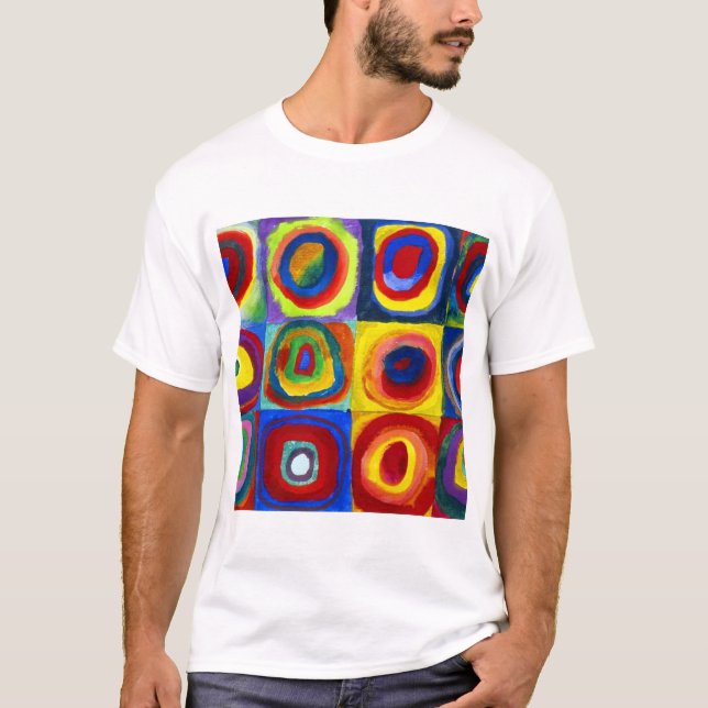 Wassily Kandinsky Color Study T-Shirt (Front)