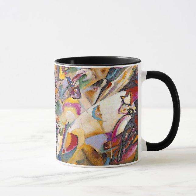 Wassily Kandinsky - Composition 7 Abstract Art Mug (Right)