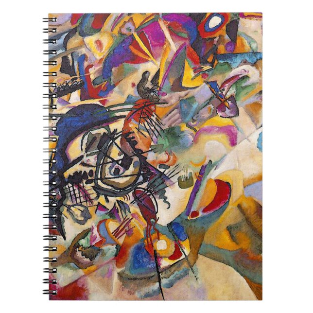Wassily Kandinsky - Composition 7 Abstract Art Notebook (Front)