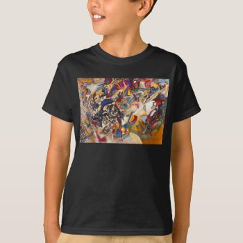 Wassily Kandinsky - Composition 7 Abstract Art T-shirt by ArtLoversCafe at Zazzle
