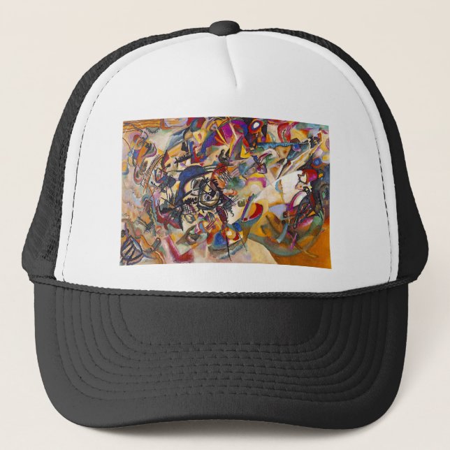 Wassily Kandinsky - Composition 7 Abstract Art Trucker Hat (Front)