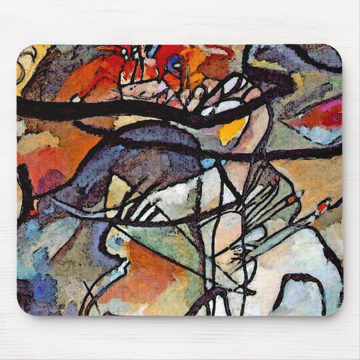 Wassily Kandinsky Composition Five Mousepad