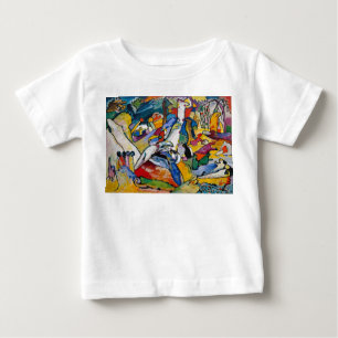 Wassily Kandinsky - Composition II Abstract Art Baby T-Shirt