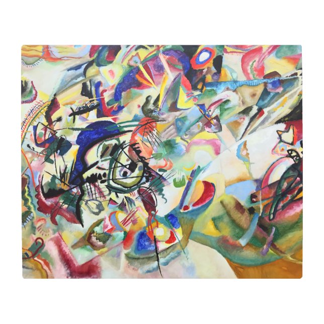 WASSILY KANDINSKY - Composition VII 1913 Metal Print (Front)