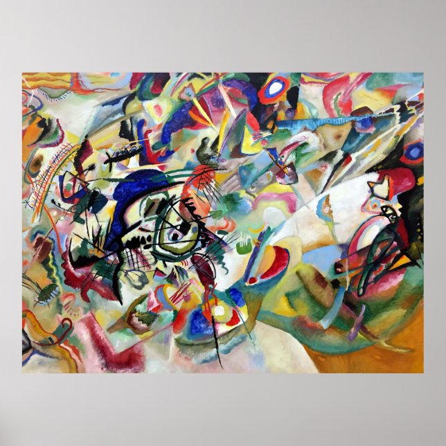 WASSILY KANDINSKY - Composition VII 1913 Poster (Front)