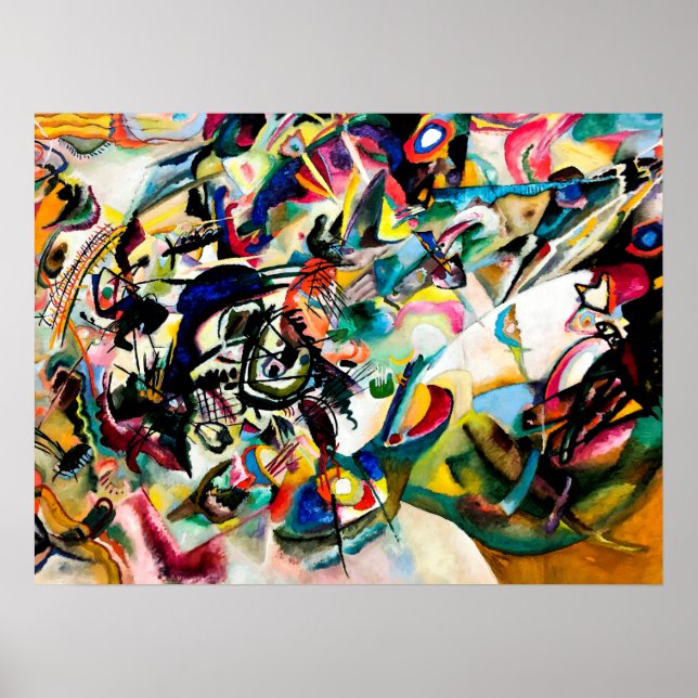 Wassily Kandinsky: Composition VII Poster (Front)