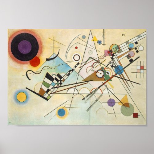 Wassily Kandinsky  Composition VIII _ 1923 Poster