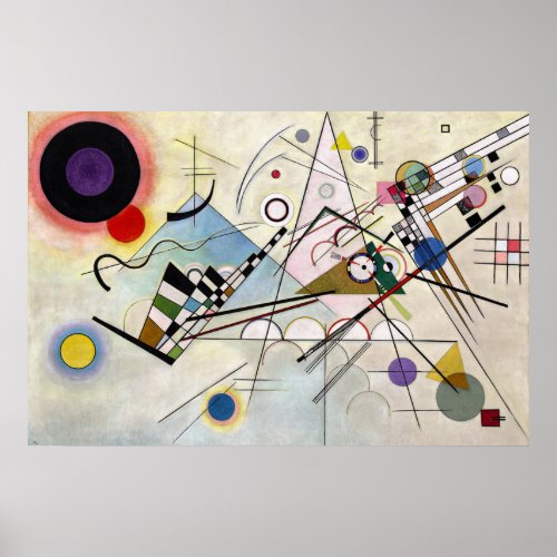 WASSILY KANDINSKY _ Composition VIII 1923 Poster