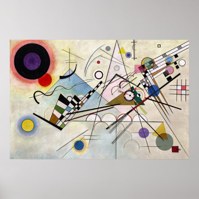 WASSILY KANDINSKY - Composition VIII 1923 Poster (Front)