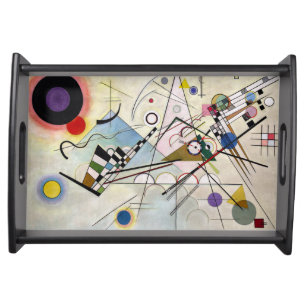 WASSILY KANDINSKY - Composition VIII 1923 Serving Tray