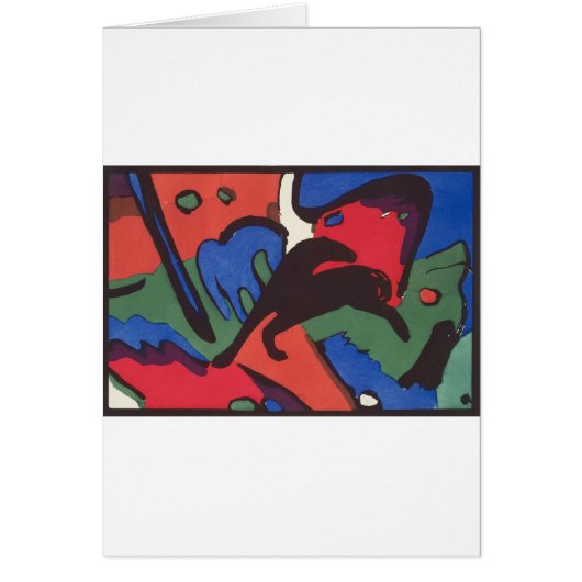 Wassily Kandinsky Franz Marc Blue Rider Painting (Front)