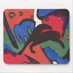 Wassily Kandinsky Franz Marc Blue Rider Painting Mouse Pad