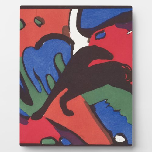 Wassily Kandinsky Franz Marc Blue Rider Painting Plaque