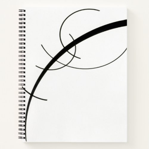 Wassily Kandinsky Free Curve to the Point Notebook