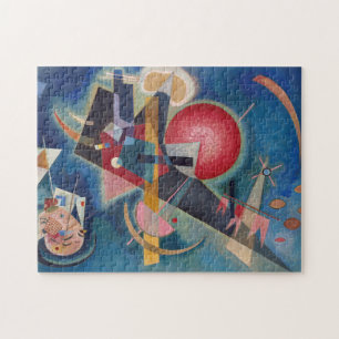 WASSILY KANDINSKY - In blue Jigsaw Puzzle