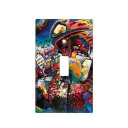 Wassily Kandinsky - Moscow Cityscape Abstract Art Light Switch Cover