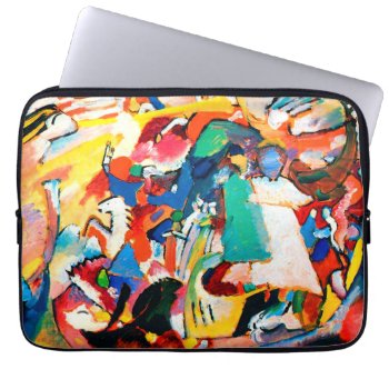 Wassily Kandinsky Neoprene Laptop Sleeve 13 Inch by alise_art at Zazzle
