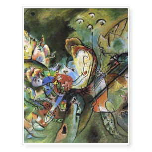 Wassily Kandinsky Overcast Temporary Tattoos