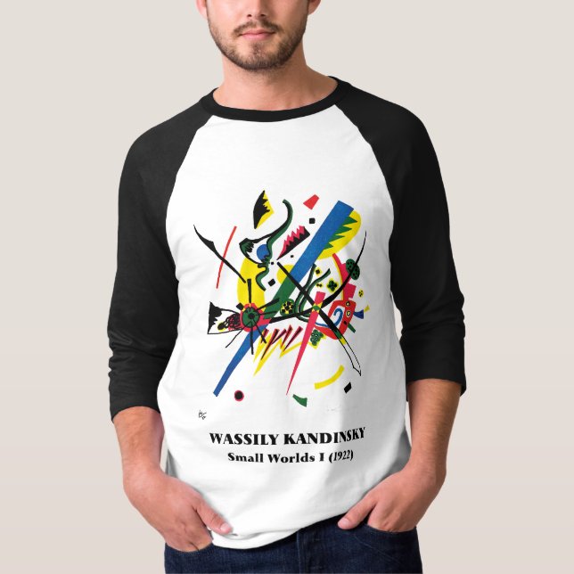 Wassily Kandinsky Ringer T-shirt (Front)