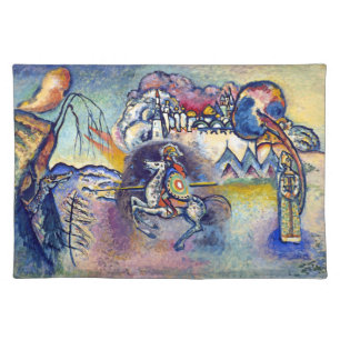 Wassily Kandinsky - Saint George & The Horsemen Placemat