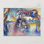 Wassily Kandinsky - Saint George &amp; The Horsemen Postcard