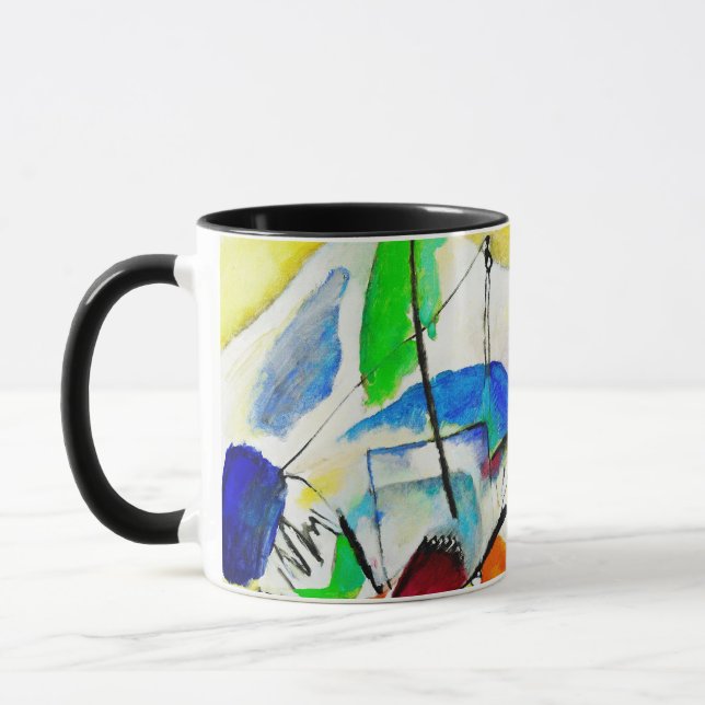 Wassily Kandinsky - Sea Battle Mug (Left)
