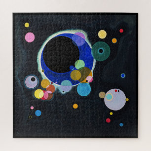 Wassily Kandinsky, Several Circles Jigsaw Puzzle