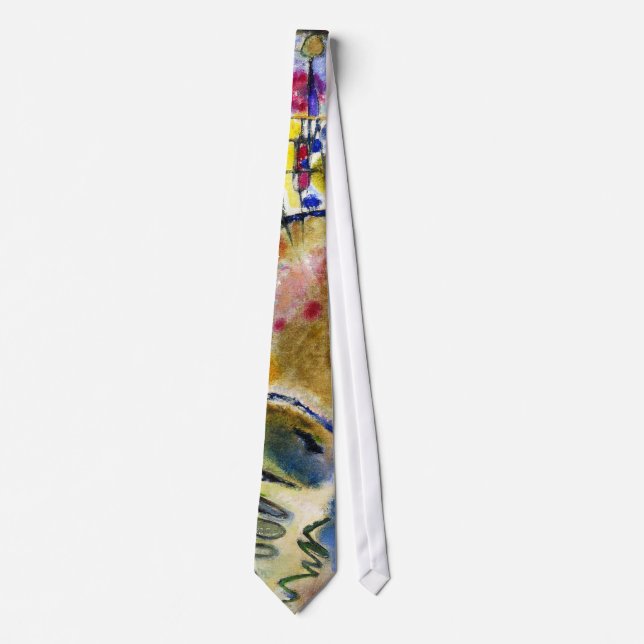Wassily Kandinsky - Small Pleasures Neck Tie (Front)