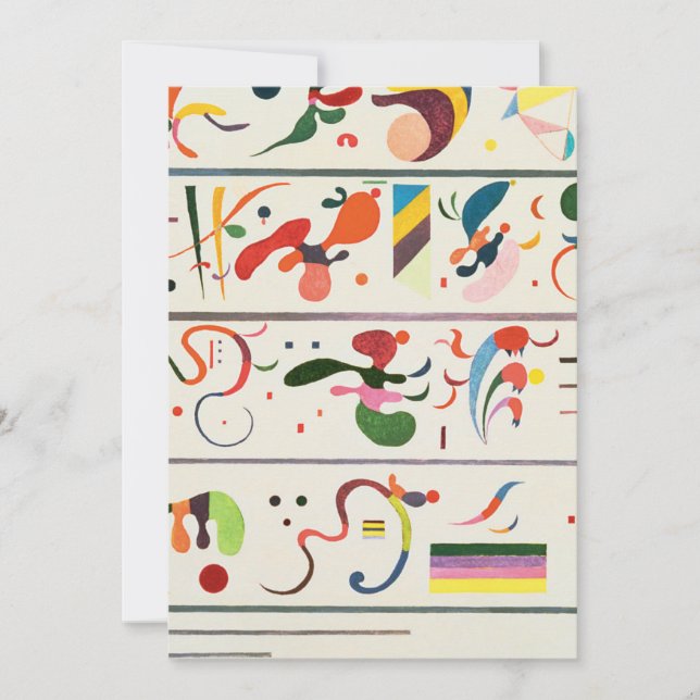 Wassily Kandinsky - Succession Invitation (Front)