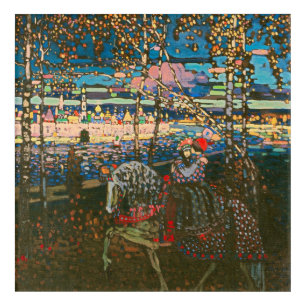 Wassily Kandinsky The Riding Couple Russian Art
