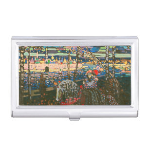 Wassily Kandinsky The Riding Couple Russian Art Business Card Case