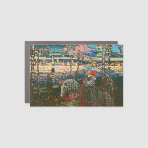 Wassily Kandinsky The Riding Couple Russian Art Car Magnet