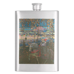 Wassily Kandinsky The Riding Couple Russian Art Flask