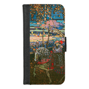 Wassily Kandinsky The Riding Couple Russian Art iPhone 8/7 Wallet Case