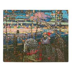 Wassily Kandinsky The Riding Couple Russian Art Jigsaw Puzzle