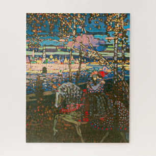 Wassily Kandinsky The Riding Couple Russian Art Jigsaw Puzzle