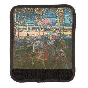 Wassily Kandinsky The Riding Couple Russian Art Luggage Handle Wrap