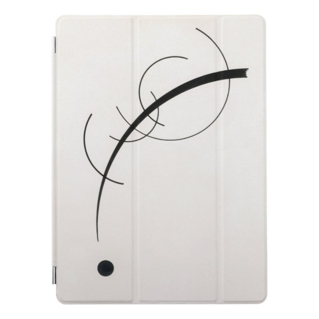 Wassily Kandinsky's 'Free Curve to the Point'  iPad Pro Cover (Front)