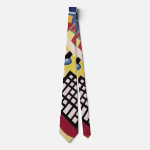 Wassily Kandinsky's painting, Black Frame, Neck Tie