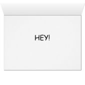 WASSUP - Hi - Panda Bear - Humor Cards (Inside Horizontal (Bottom))