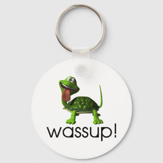 Wassup Turtle Keychain