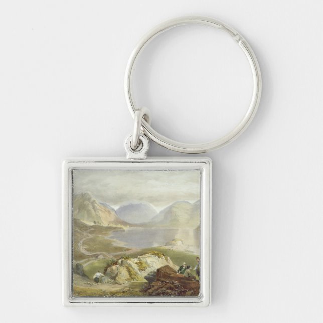 Wast Water, from 'The English Lake District', 1853 Keychain (Front)