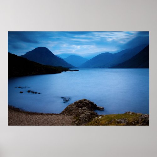 Wast Water In Lake District Poster