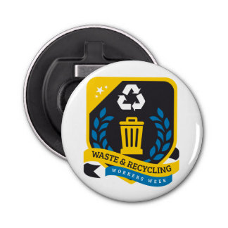 Waste and Recycling Workers Week Bottle Opener