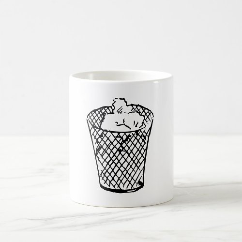 Waste Basket Coffee Mug