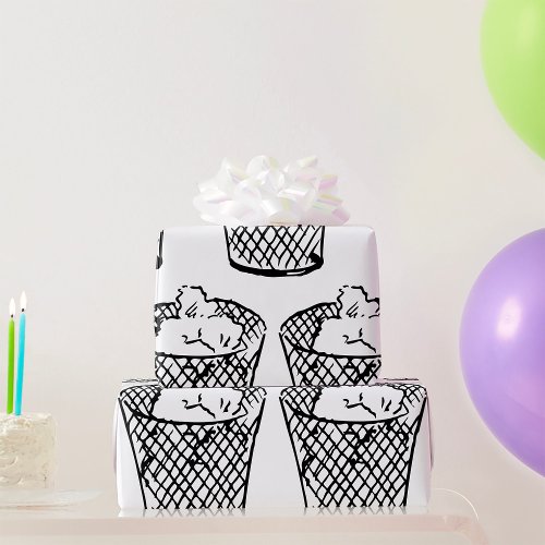 Waste Basket Wrapping Paper