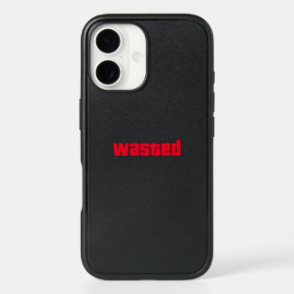 WASTED Gamer Phone Case – Minimalist GTA-Inspired