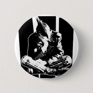 WASTED Punk Button
