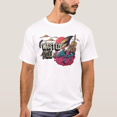 Wasted Skull Bones Brews  Co T_Shirt